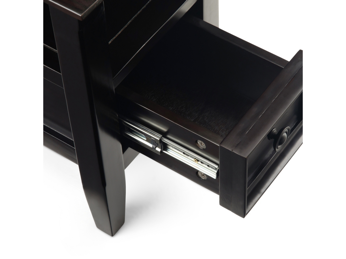 Simpli Home Amherst Narrow Side Table, , large