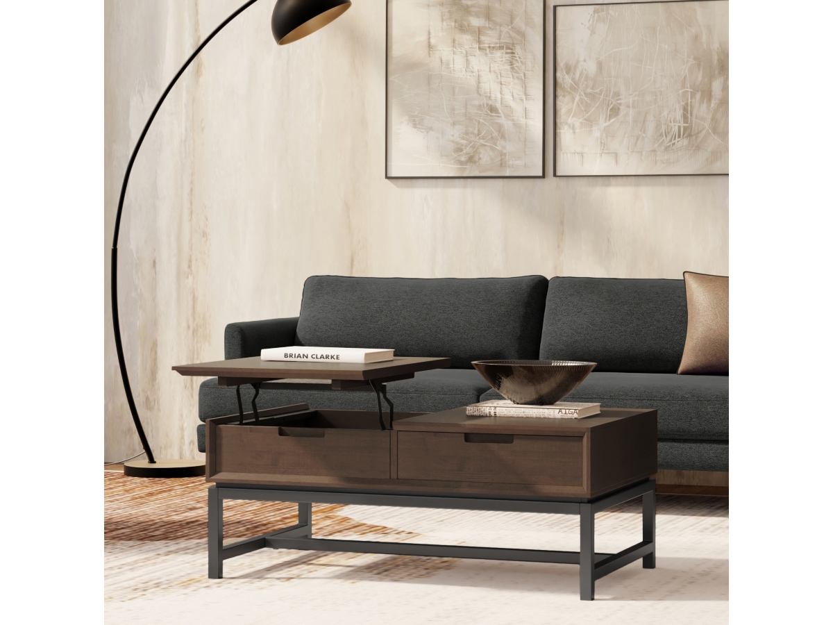 Simpli Home Banting Lift Top Coffee Table, , large