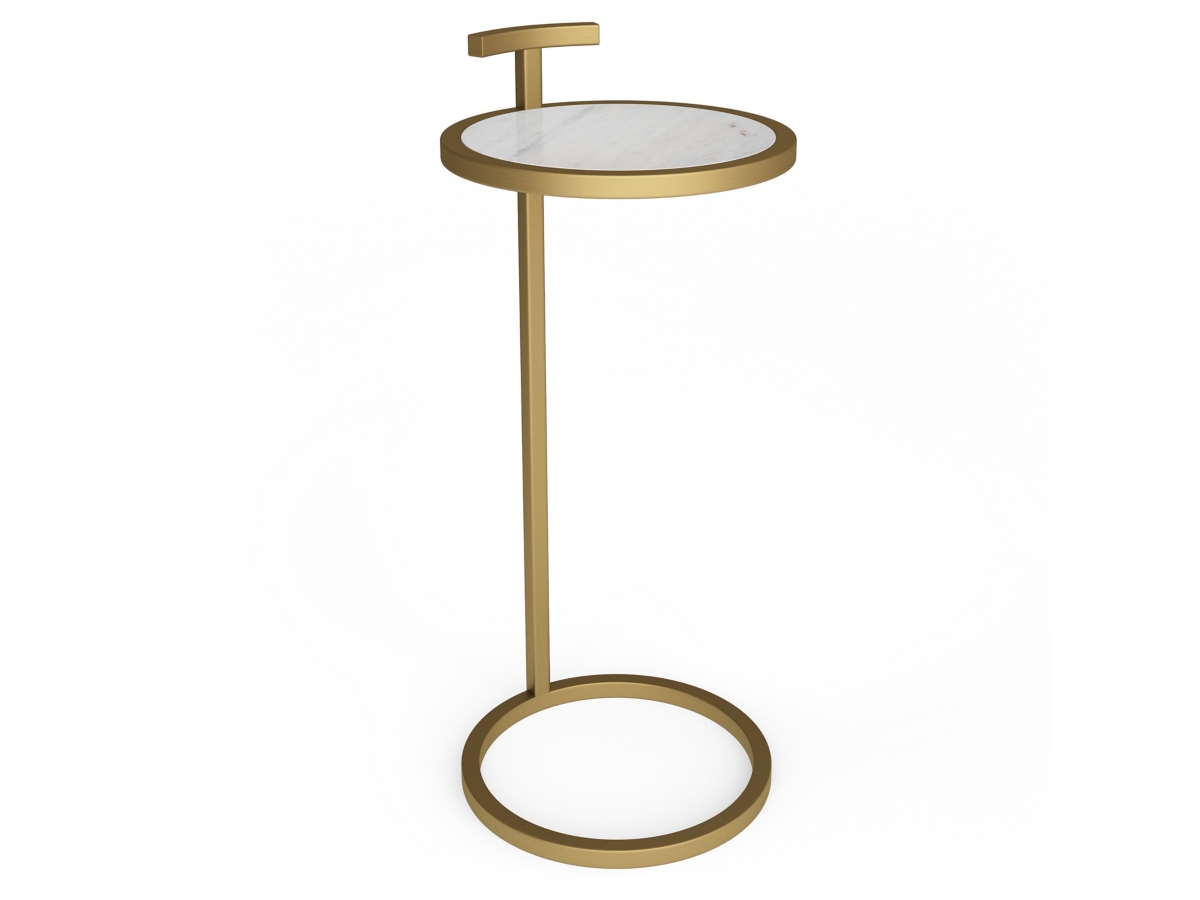 Simpli Home Brook C-Shaped End Table, , large