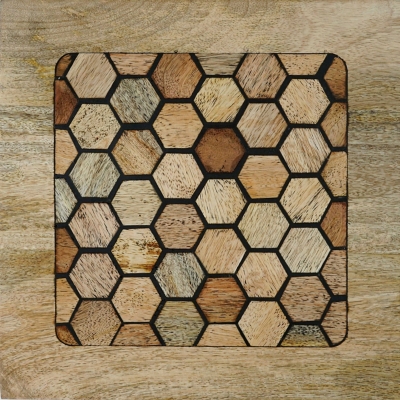 Simpli Home Davisville C-Shaped End Table, , swatch