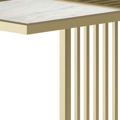 Simpli Home Dorval C-Shaped End Table, , large