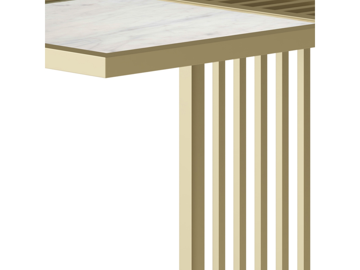 Simpli Home Dorval C-Shaped End Table, , large