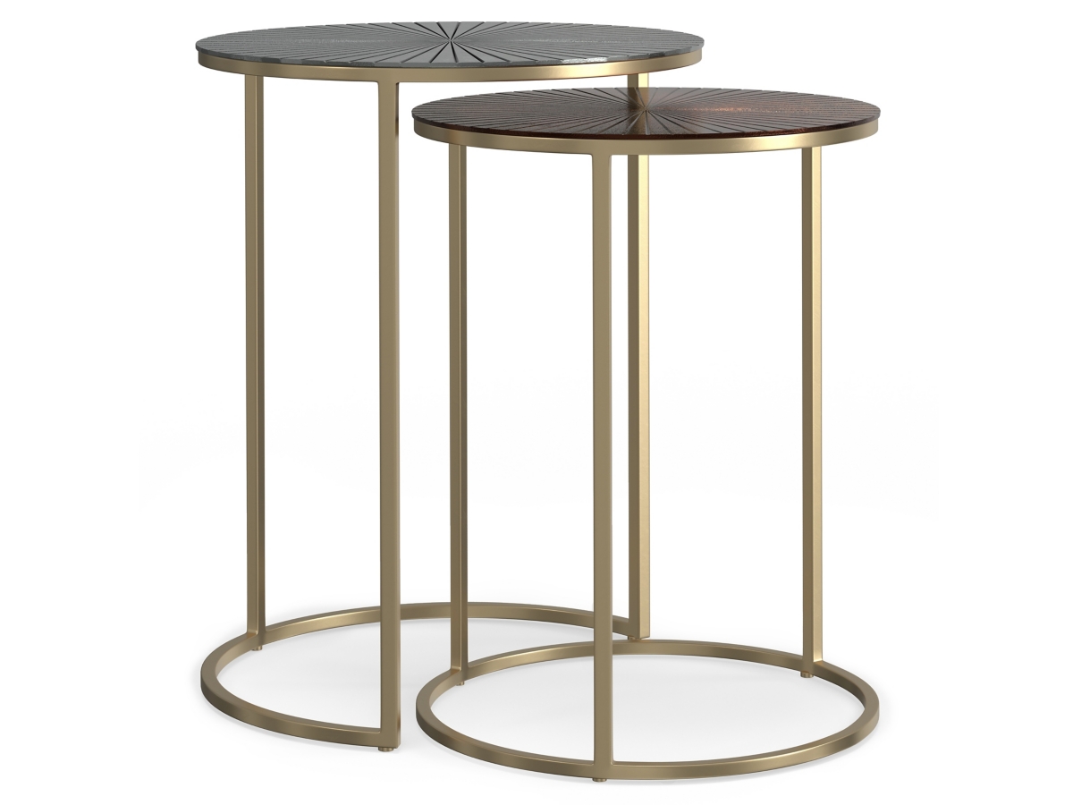 Simpli Home Drake 2 Piece Nesting End Table, , large