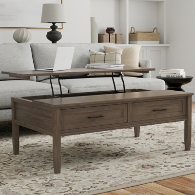 Simpli Home Ela Lift Top Coffee Table, , rollover