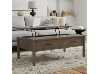 Simpli Home Ela Lift Top Coffee Table
