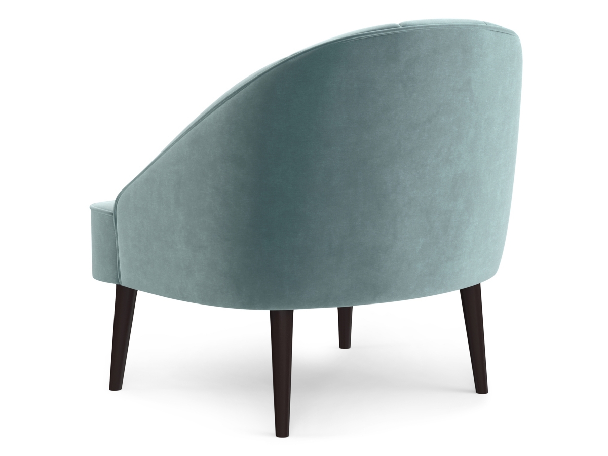 Simpli Home Harrah Accent Chair, Seafoam Blue, large