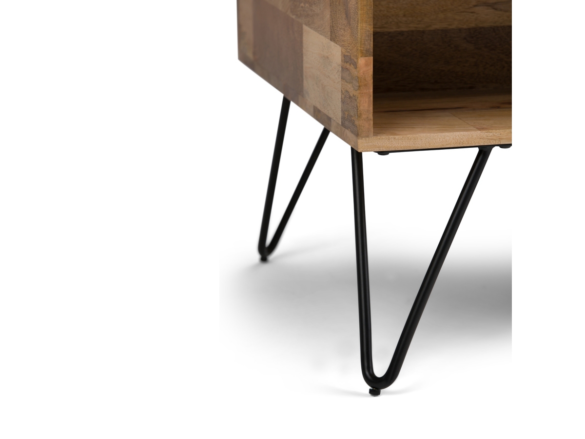 Simpli Home Hunter Lift Top Coffee Table, Natural, large