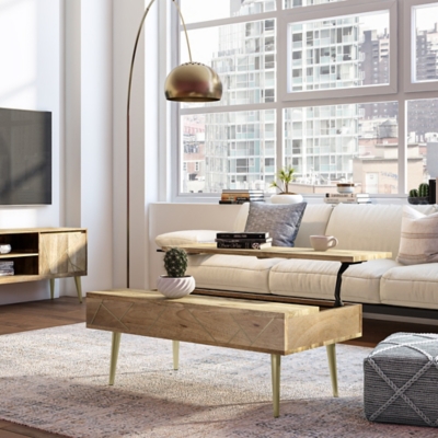 Simpli Home Jager Lift Top Coffee Table, , rollover
