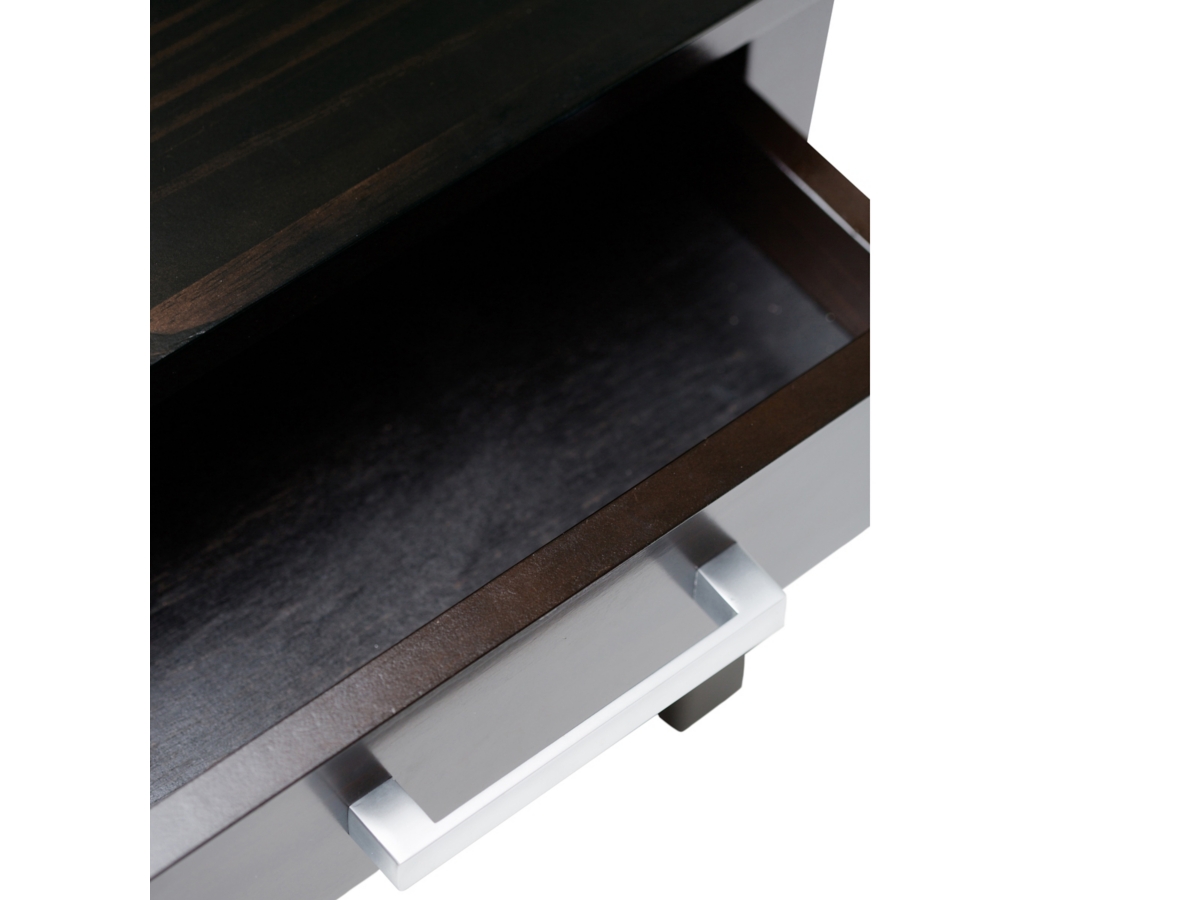 Simpli Home Kitchener End Table, Hickory Brown, large