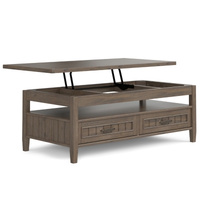 Simpli Home Lev Lift Top Coffee Table, , large