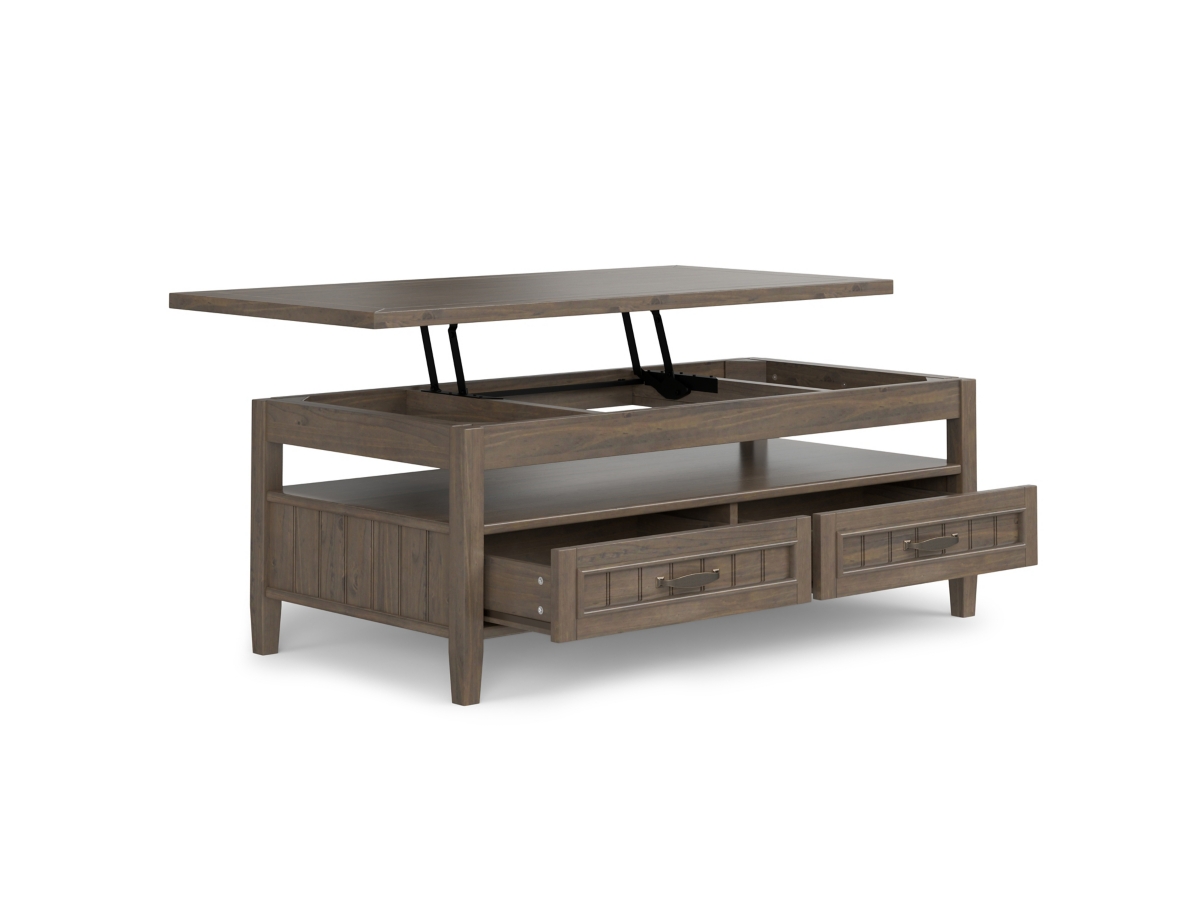 Simpli Home Lev Lift Top Coffee Table, , large