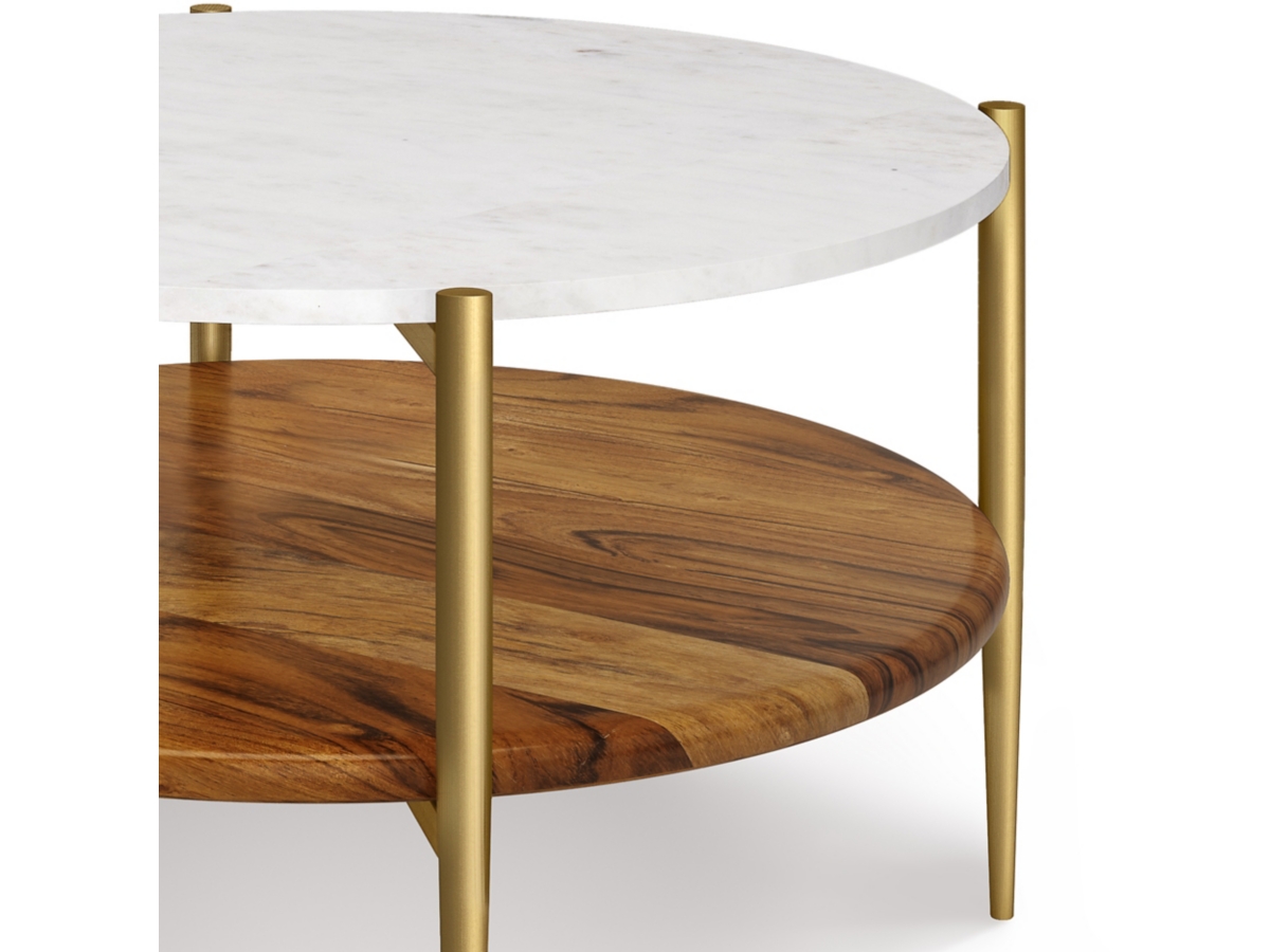 Simpli Home Wagner Coffee Table, , large