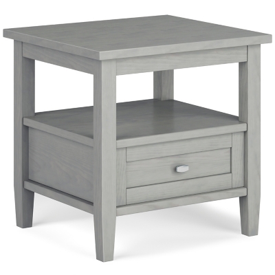 Simpli Home Warm Shaker End Table, , large