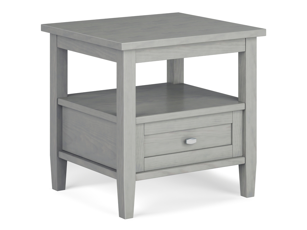 Simpli Home Warm Shaker End Table, , large