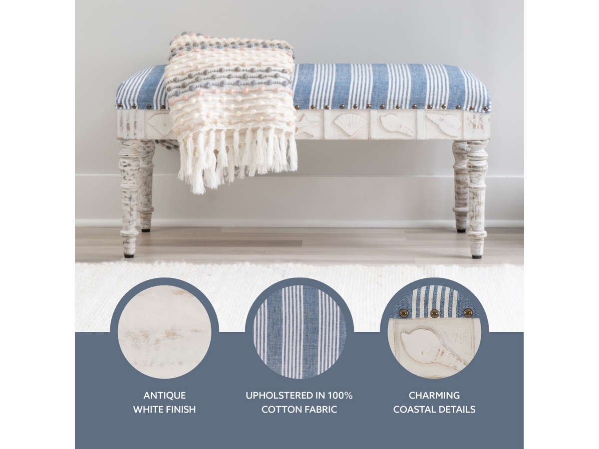 Linon Farah Bench | Ashley