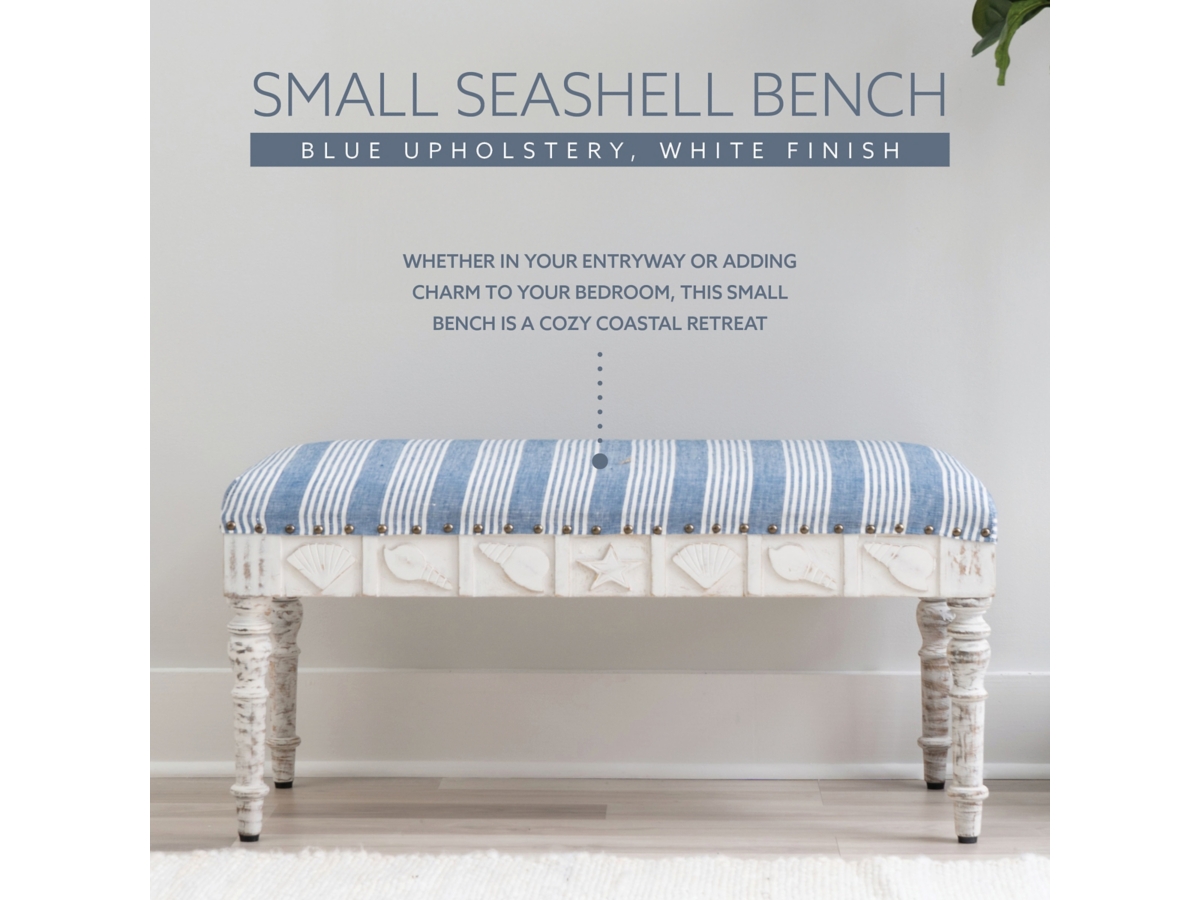 【sachi】WHITE_WOOD_BENCH White Wood Carve Bench – OOKKUU