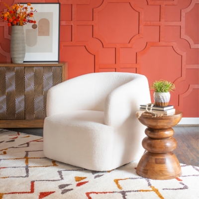 Linon Corinna Swivel Chair, , rollover