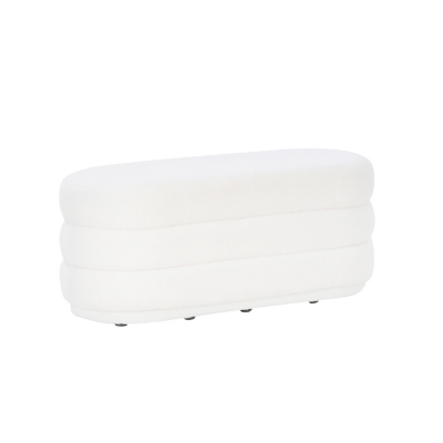 Linon Kirk Oblong Ottoman, , large