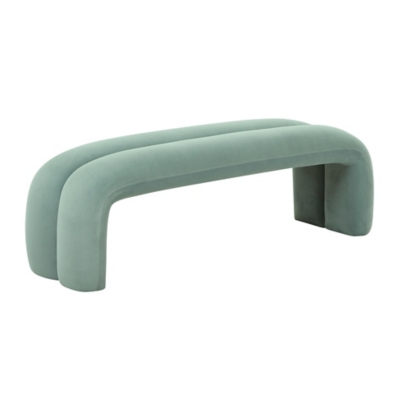 Leigh Channeled Bench, Green, large