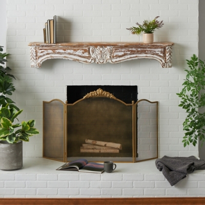 Bayberry Lane Distressed Wall Shelf, , rollover
