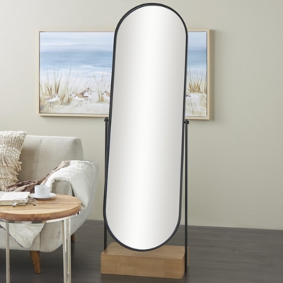 Bayberry Lane Oval Shaped Floor Mirror, , rollover