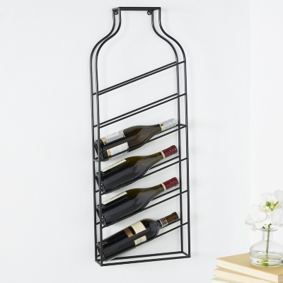 Bayberry Lane 6 Bottle Wall Wine Rack, , rollover