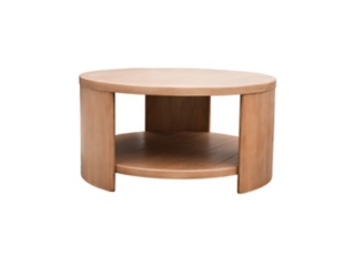 INK+IVY Skye Coffee Table with Shelf