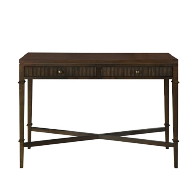 Martha Stewart Kenna Fluted 2 drawer Console Table, , large