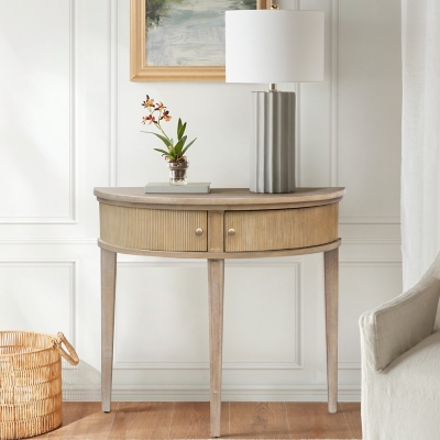 Martha Stewart Crestview Console Table with Storage, , rollover