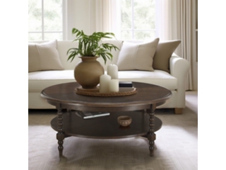 Martha Stewart Philippe Coffee Table with Shelf