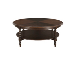 Martha Stewart Philippe Coffee Table with Shelf