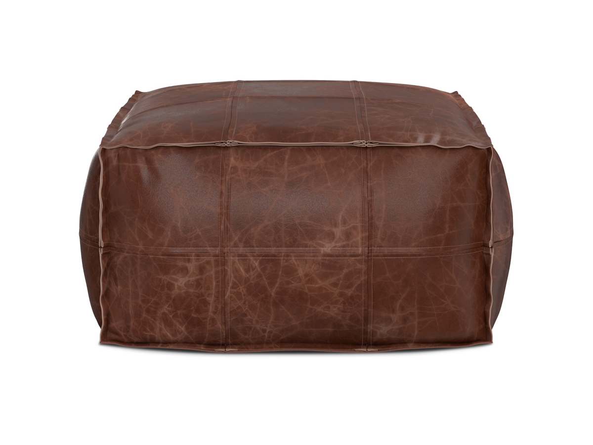 Simpli Home Sheffield Coffee Table Pouf, , large