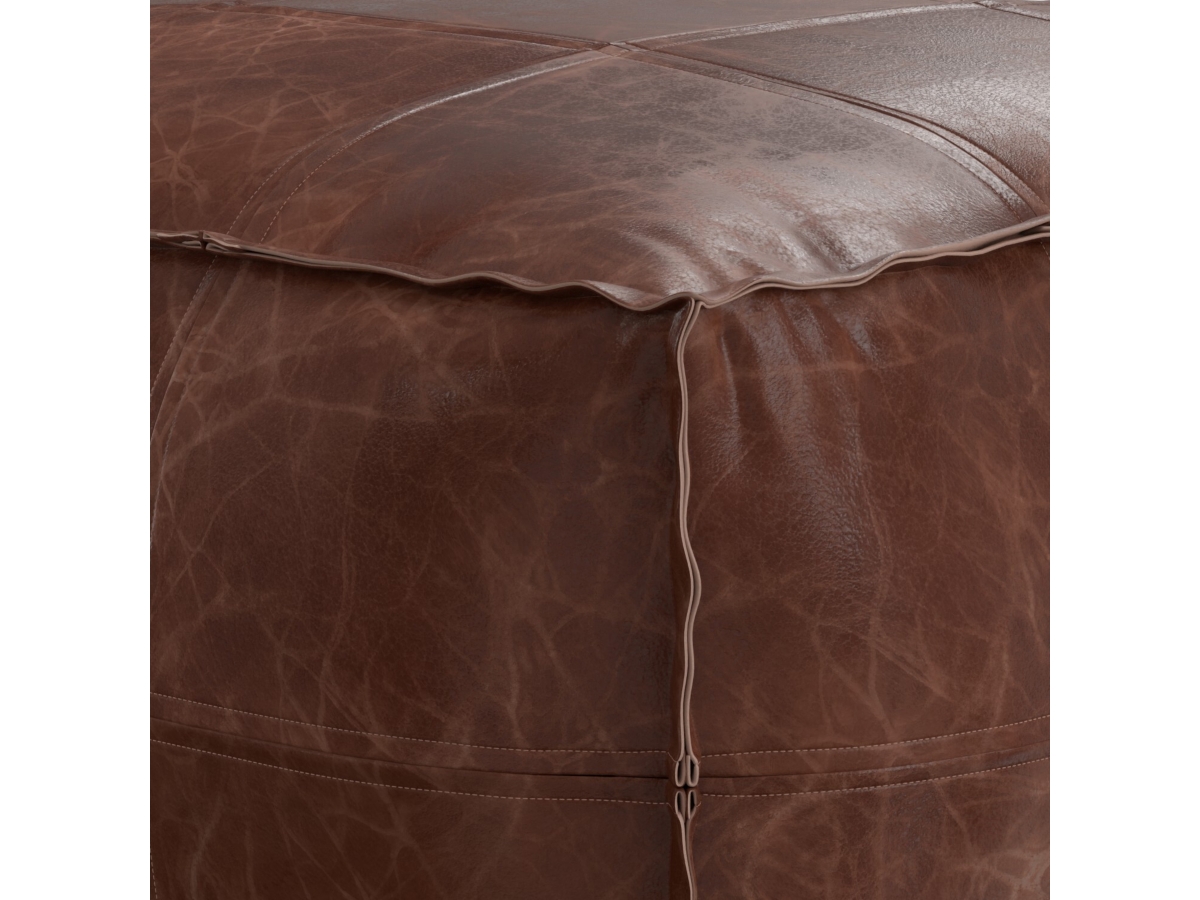 Simpli Home Sheffield Coffee Table Pouf, , large