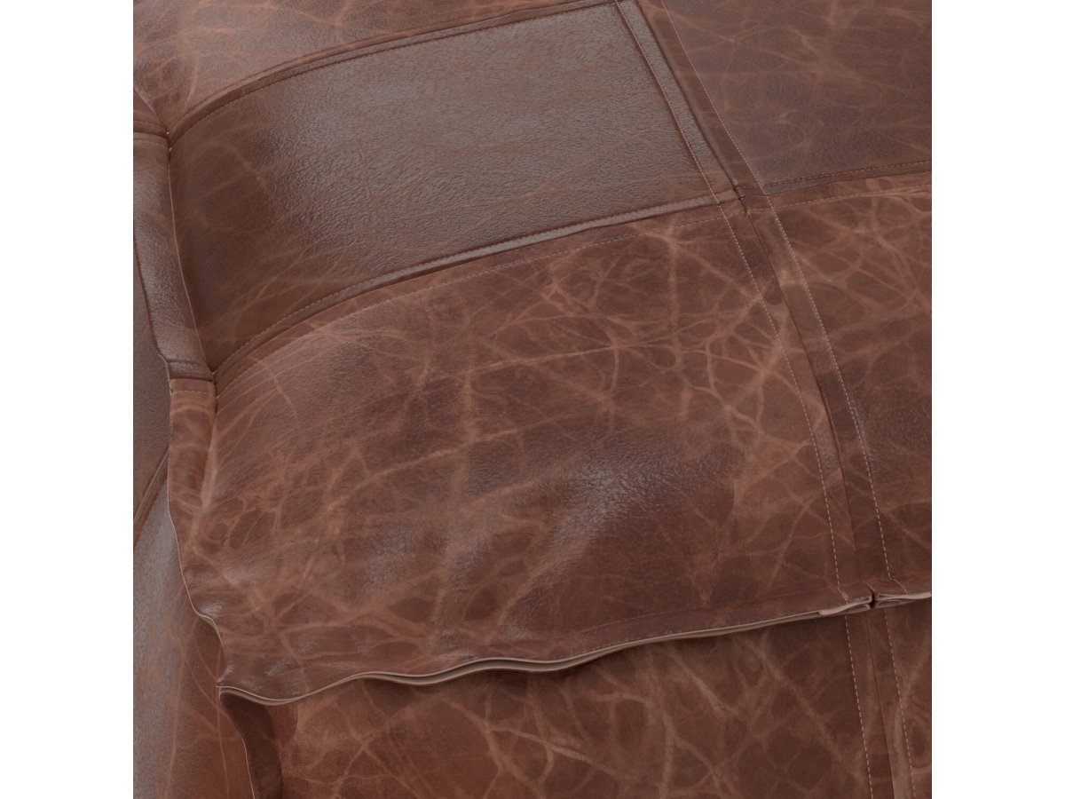 Simpli Home Sheffield Coffee Table Pouf, , large