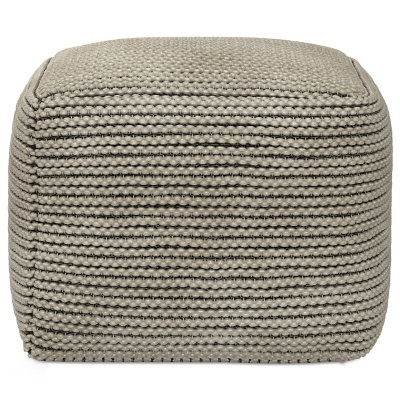 Simpli Home Eastmont Indoor Pouf, , large