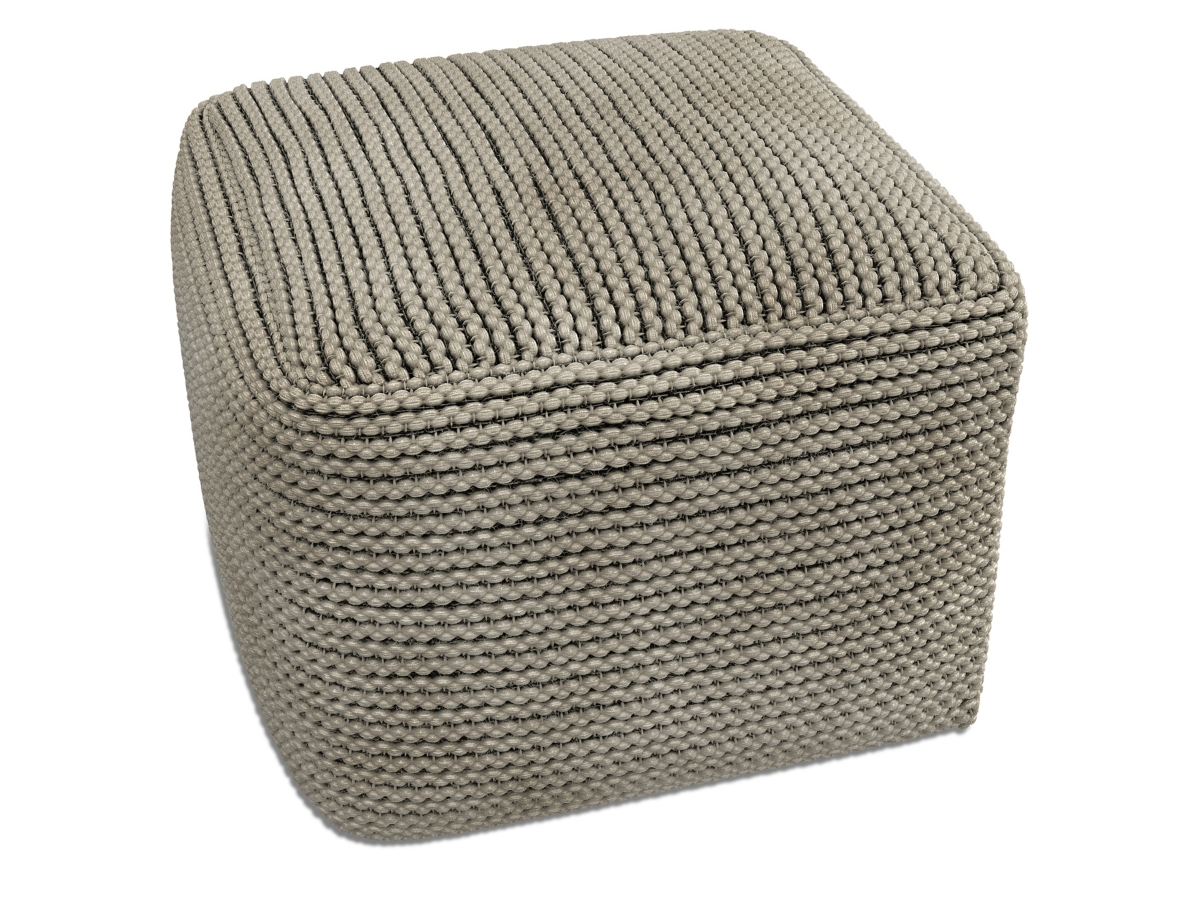 Simpli Home Eastmont Indoor Pouf, , large
