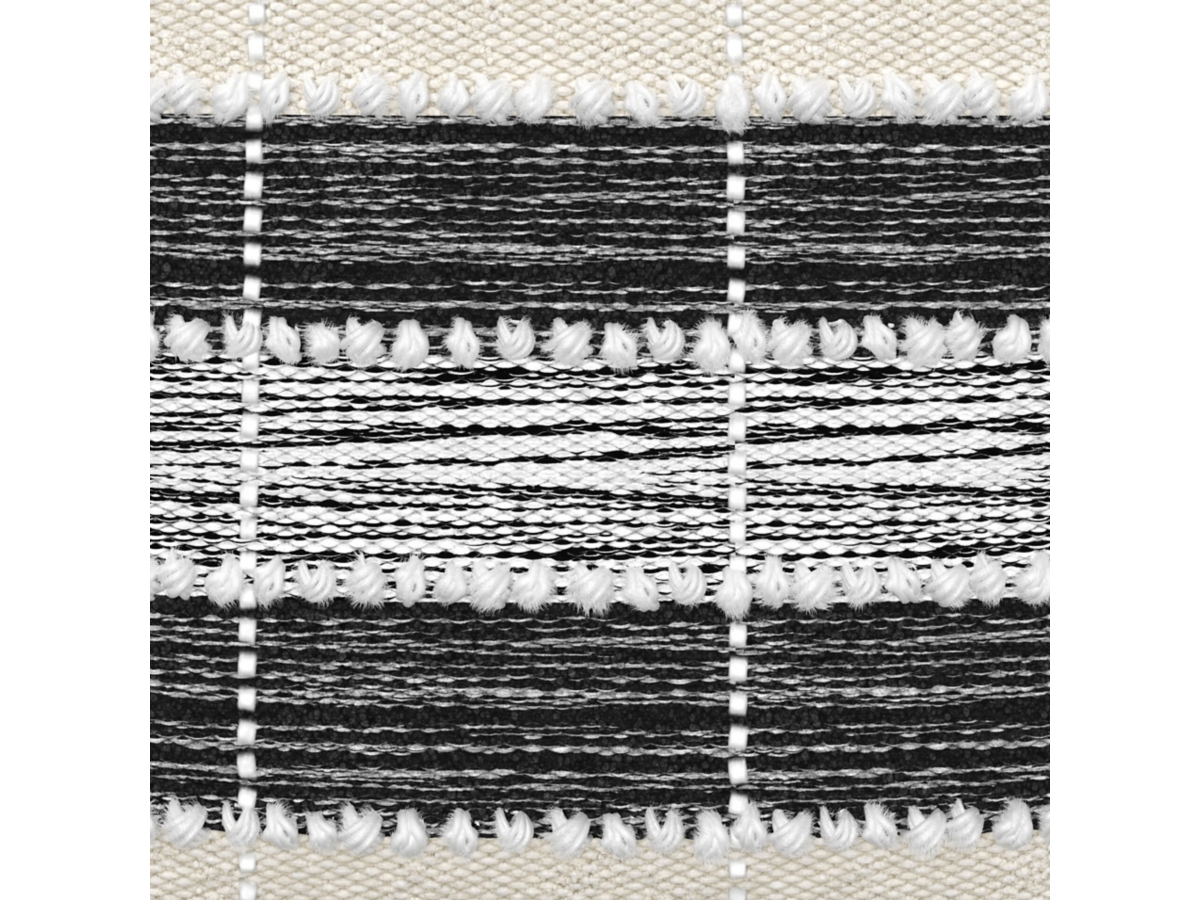 Simpli Home Barley Pouf, , large