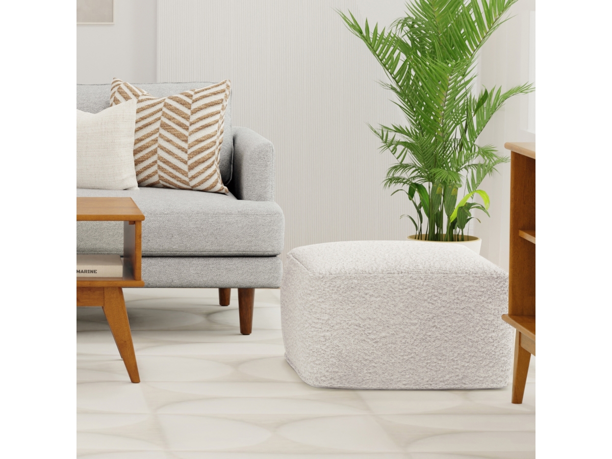 Simpli Home Chantal Pouf, , large