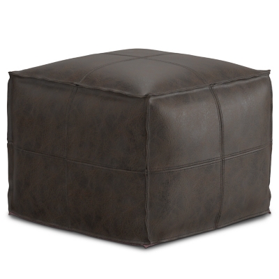 Simpli Home Sheffield Pouf, , large