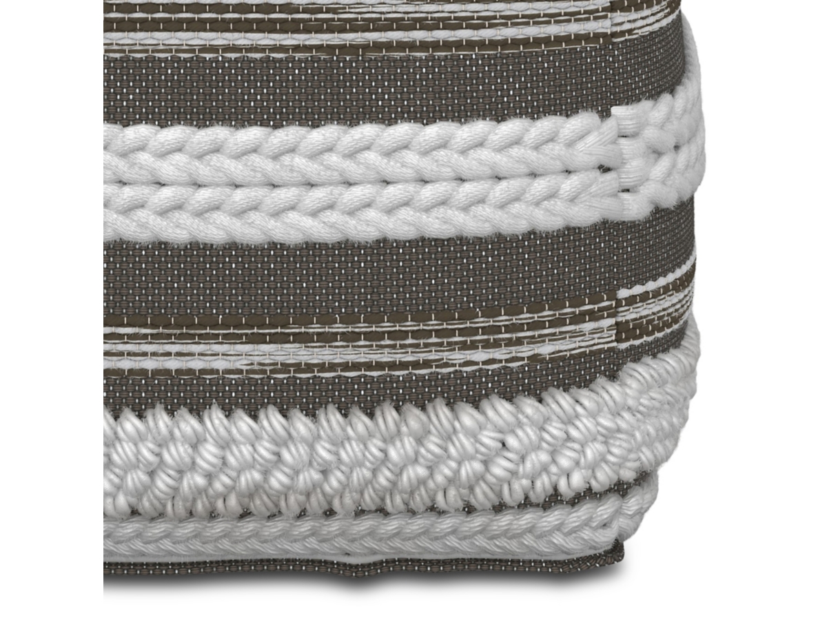 Simpli Home Sommer Pouf, , large