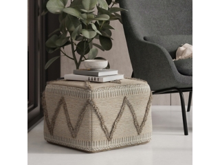 Simpli Home Sweeney Pouf