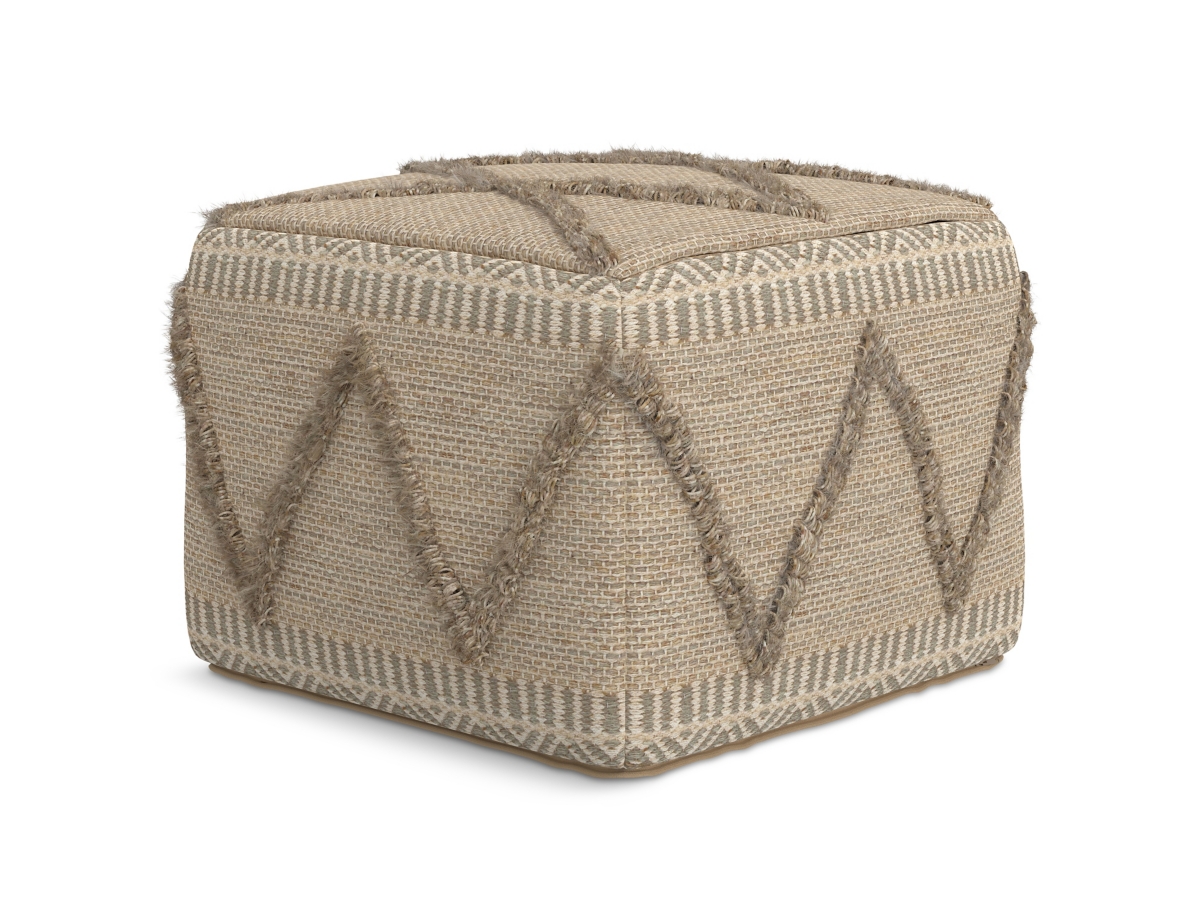Simpli Home Sweeney Pouf, , large