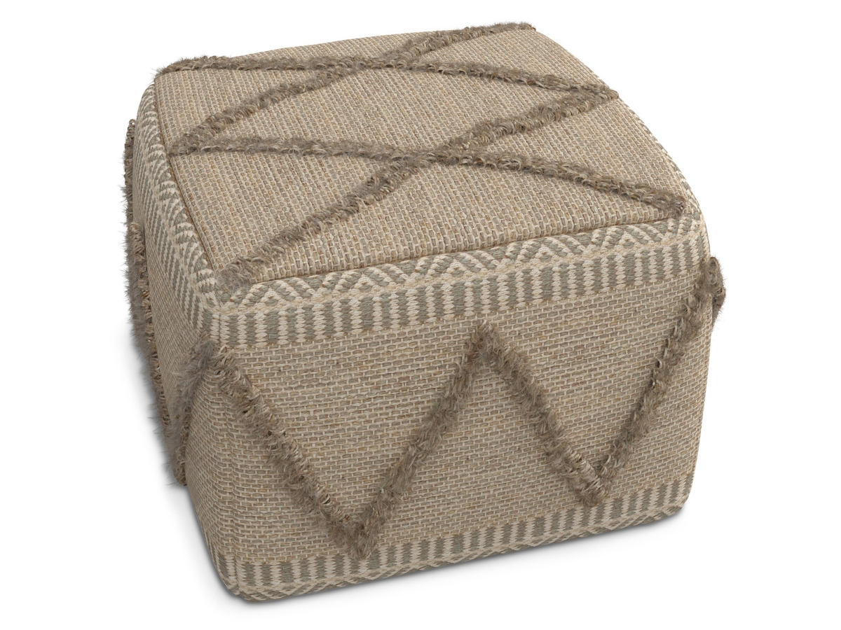 Simpli Home Sweeney Pouf, , large