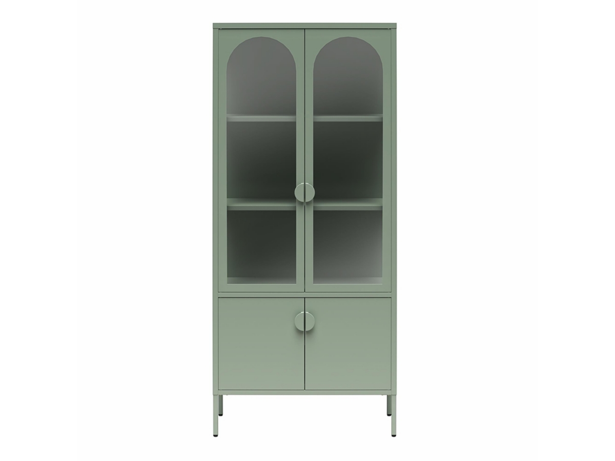 CosmoLiving by Cosmopolitan Chloe Cabinet with Glass Doors Ashley