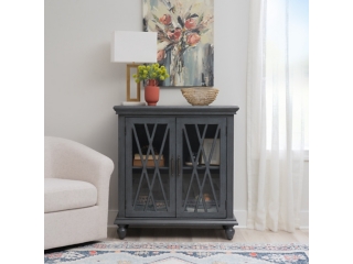 Linon Clara 36" 2 Door Accent Cabinet