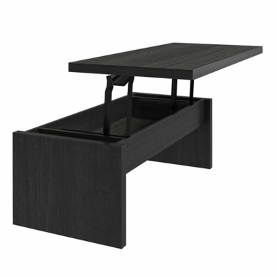 Mr. Kate Winston Coffee Table, Black Oak, large
