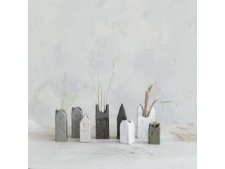 Storied Home House-Shaped Vase Set