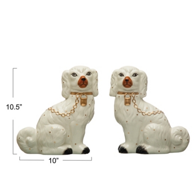Storied Home Staffordshire Dog - Thumbnail 5