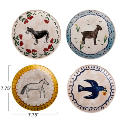 Storied Home Enchanted Fauna Plates - Thumbnail 3