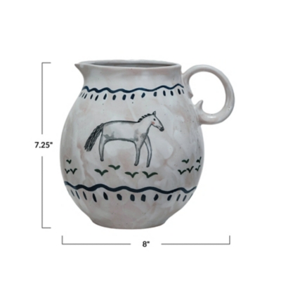 Storied Home Horse Pitcher